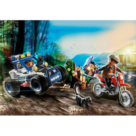 Playmobil City Action Αστυνομική Καταδίωξη Off-Road 70570